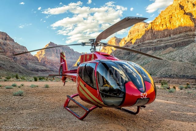 Land 3,200 feet below the rim of Grand Canyon West